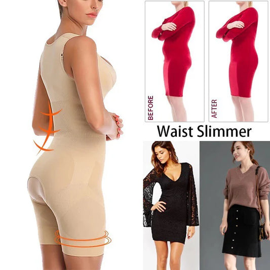 Seamless Breathable full Body Shaper for ladies