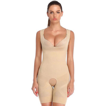 Seamless Breathable full Body Shaper for ladies