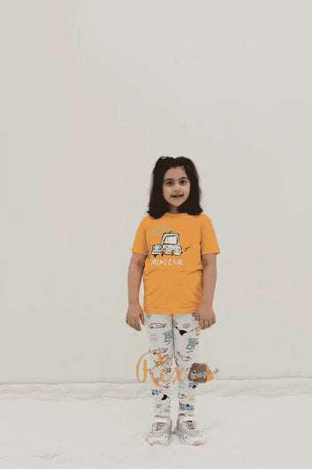 Adorable Print Toddler Outfit gifts – 2-Piece Summer Set for kids