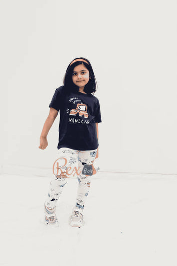 Adorable Print Toddler Outfit gifts – 2-Piece Summer Set for kids