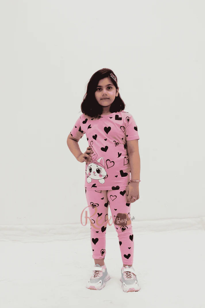 Adorable Print Toddler Outfit gifts – 2-Piece Summer Set for kids
