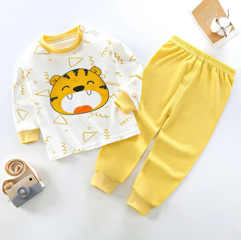 Adorable Print Toddler Outfit gifts – 2-Piece Summer Set for kids