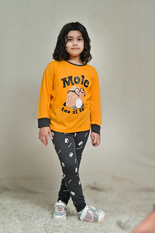 Adorable Print Toddler Outfit gifts – 2-Piece Summer Set for kids