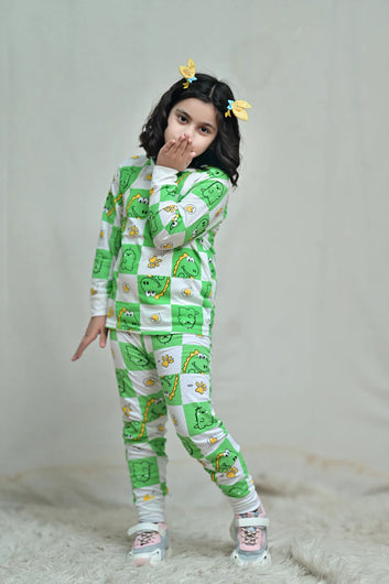 Adorable Print Toddler Outfit gifts – 2-Piece Summer Set for kids