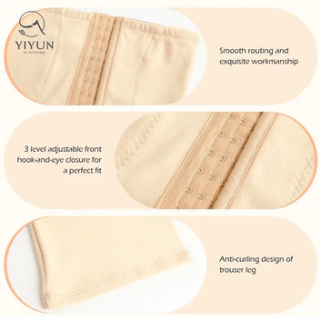 Seamless Tummy,Hip & Thigh  Shaper with hooks for ladies
