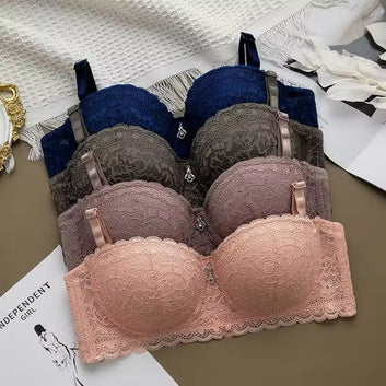 Luxury Essential Embroided Bras for Everyday Wear