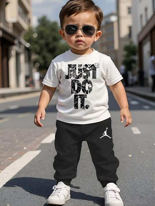 Adorable Print Toddler Outfit gifts – 2-Piece Summer Set for kids