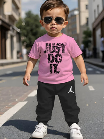 Adorable Print Toddler Outfit gifts – 2-Piece Summer Set for kids